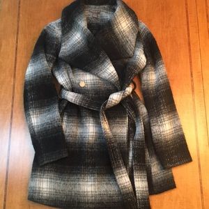 A Pea in the Pod Maternity Wool Wrap Coat